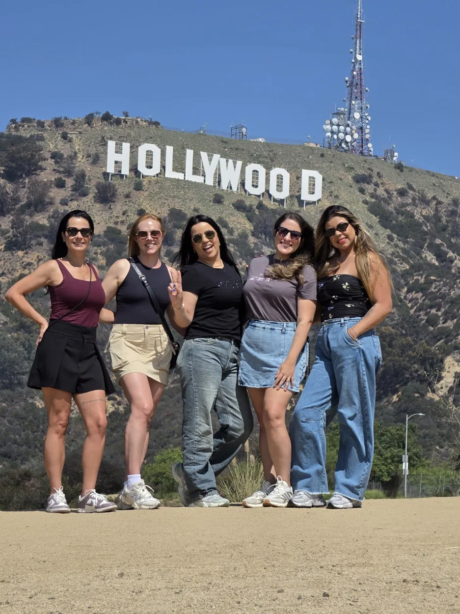 Grupo em Hollywood