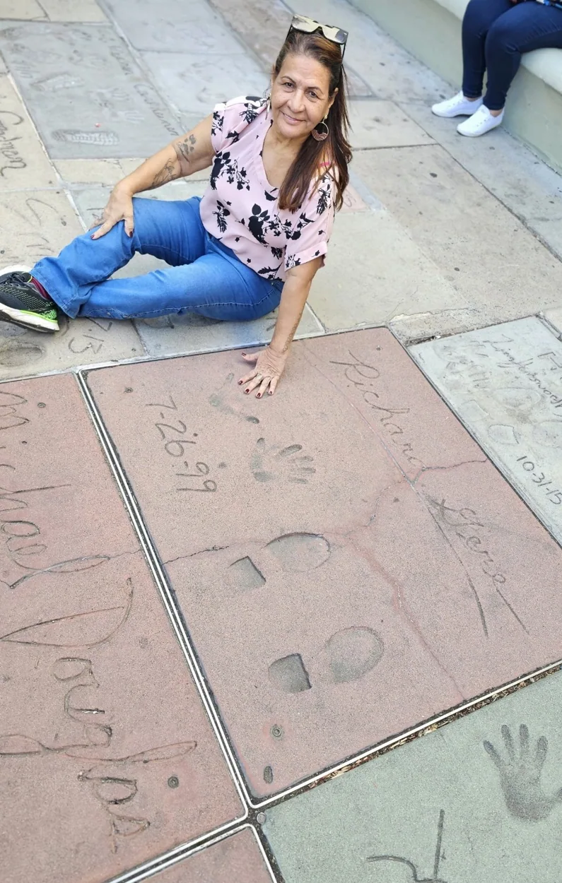 Visitante no TCL Chinese Theatre