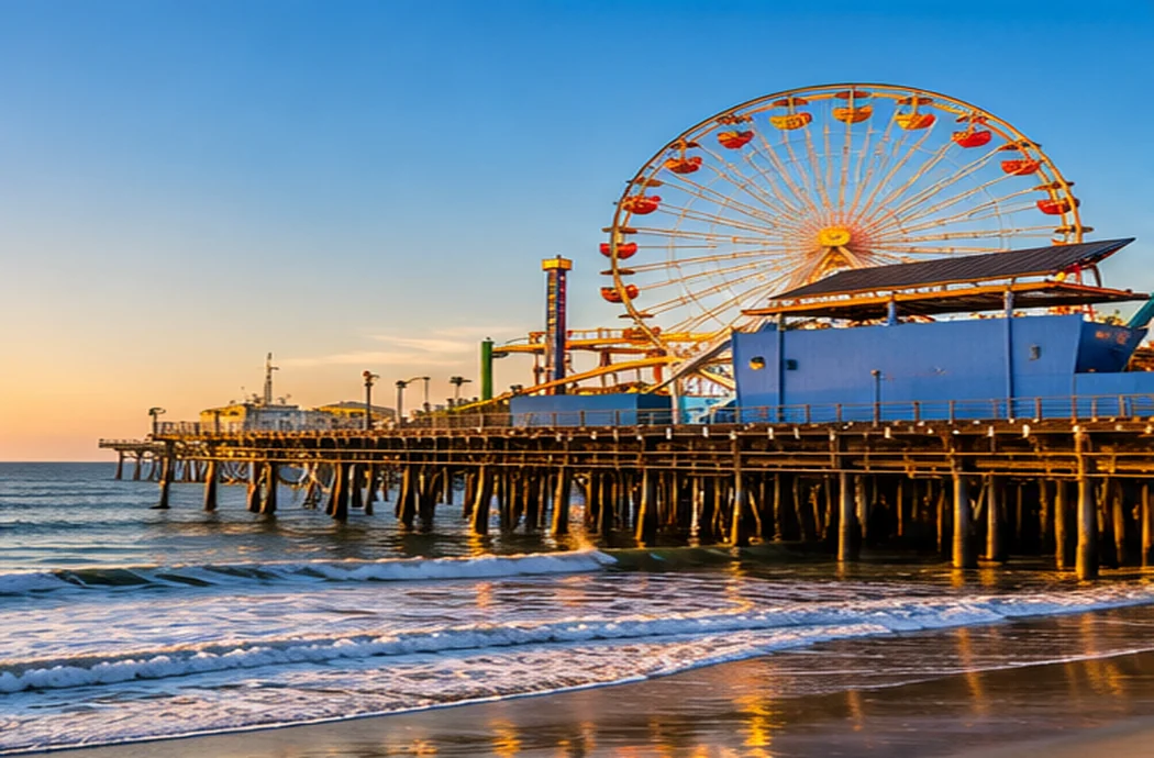 Imagem ilustrativa do Píer de Santa Monica
